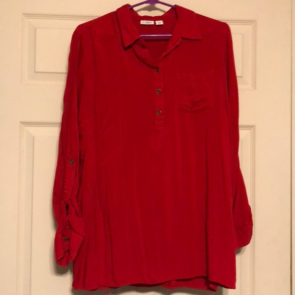 Cato Tops - Red top